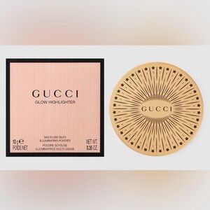 Gucci Glow Highlighter in Gold Compact, Pink Opal 04, NIB
